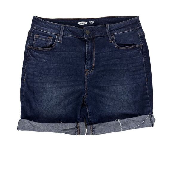 Old Navy Pants - Old Navy Rockstar Super Skinny Hi-Rise Bermuda Shorts size 8
